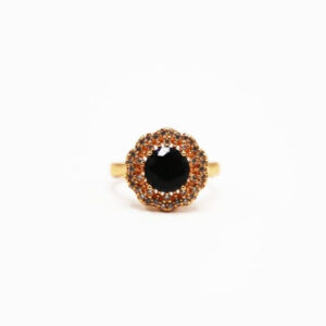 Onyx Gold Ring