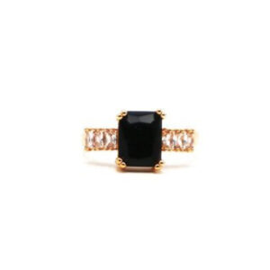 Noir Crown Ring