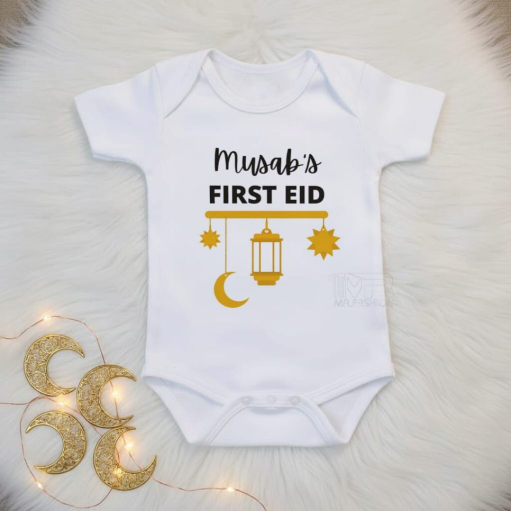 Eid Baby Baba Rompers