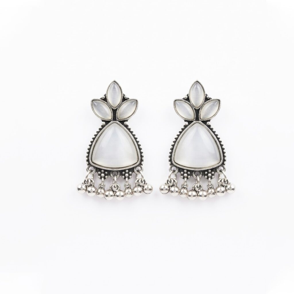 Silver Serene Earrings