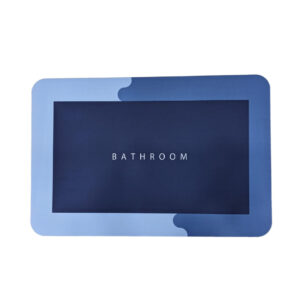 Blue Rectangle Mat