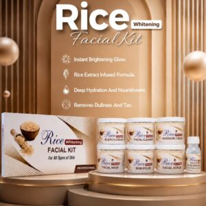 Rice Whitening Facial Kit