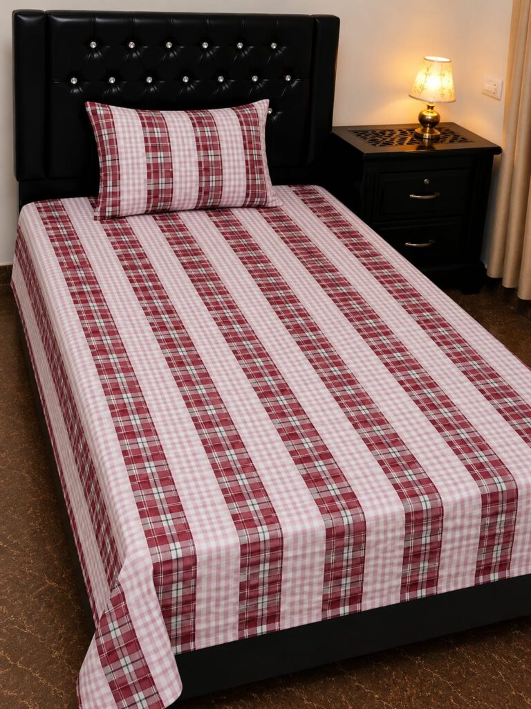 Sapphire Garden Stripe Bedspread Set
