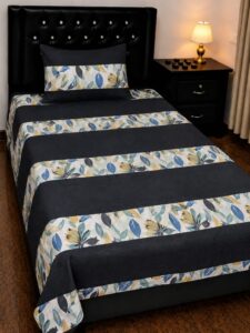 Harbor Bloom Stripe Quilt Set