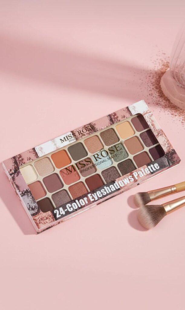 Miss Rose 24-Color Eyeshadow Palette