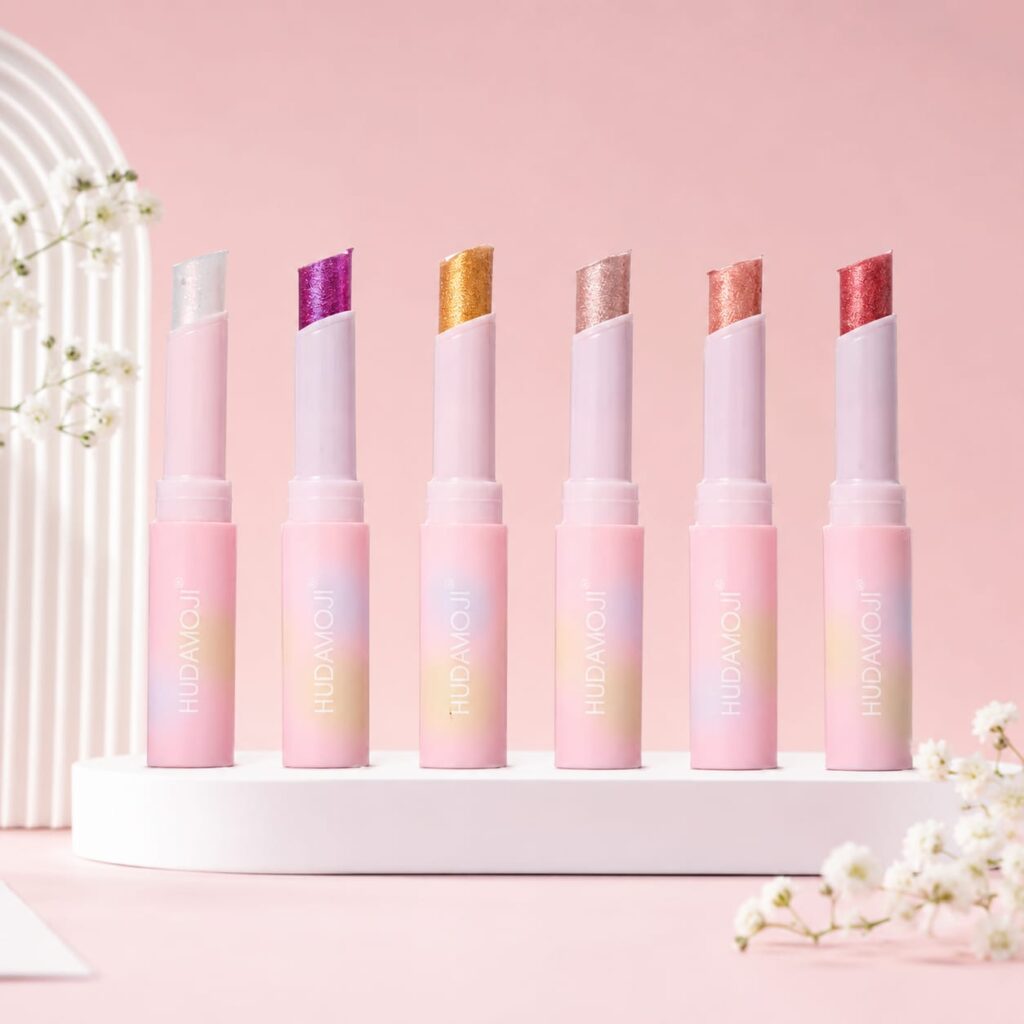 Hudamoji Glitter Eyeshadow Stick (Peice OF 6 Stick)