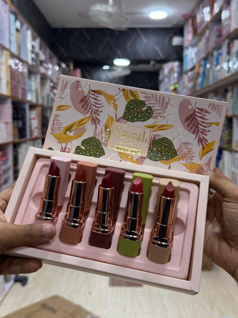 Heng Fang Matte Lipstick Set (5 Pcs)