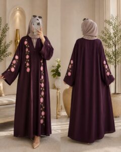 Floral Grace Abaya