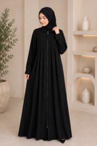Black Plain Abaya