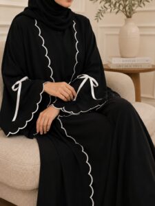 Royal Black Abaya