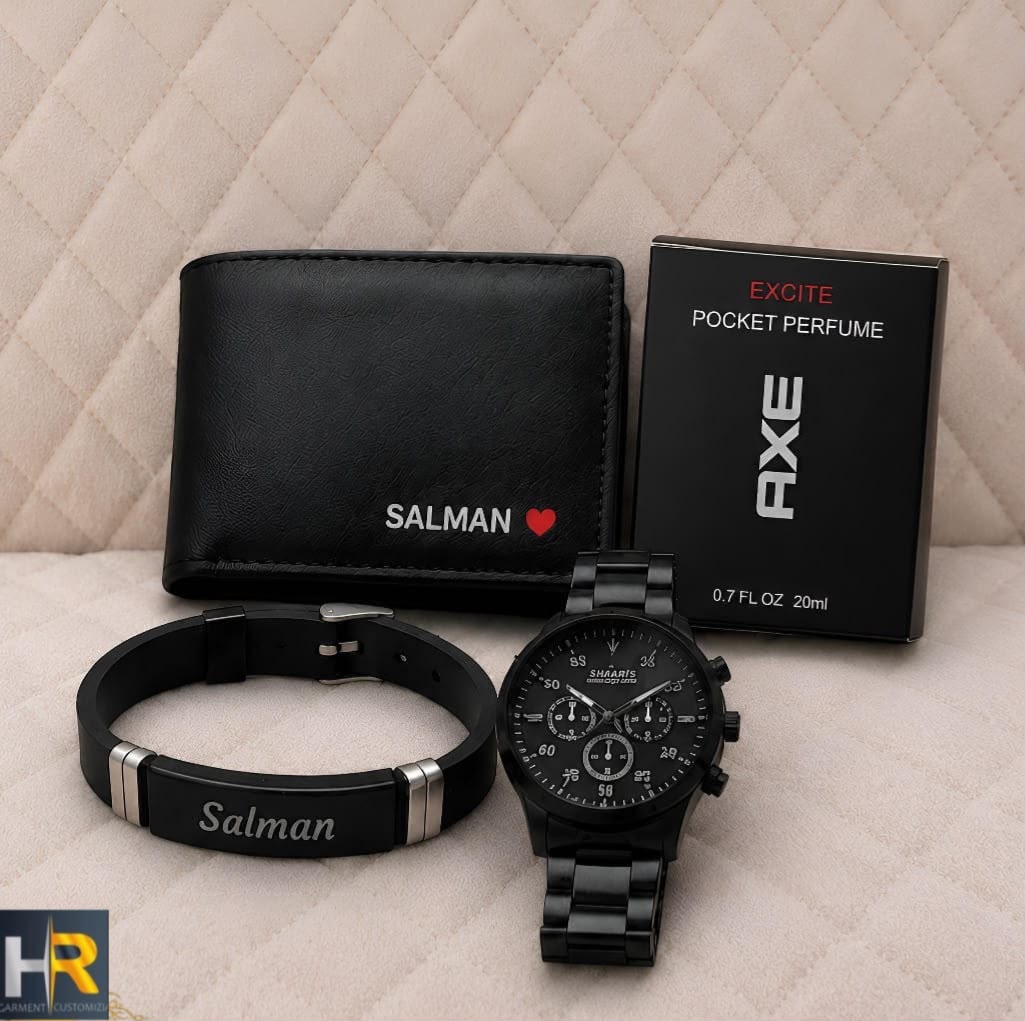 Personalized Men’s Premium Gift Set (4 Pcs)