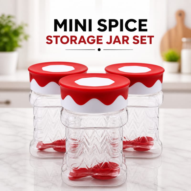 Safari Spice Jar Set (3 Pcs)