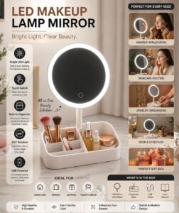 LED Mekeup Lamp Mirror