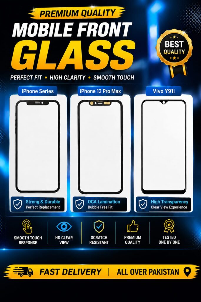 Mobile Front Glass Replacement