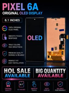 Google Pixel 6A Original OLED Display Assembly (6.1″)