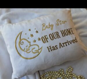 Baby Star Personalized Cushion