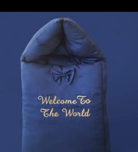 Luxury Newborn Baby Sleeping Bag & Wrapper