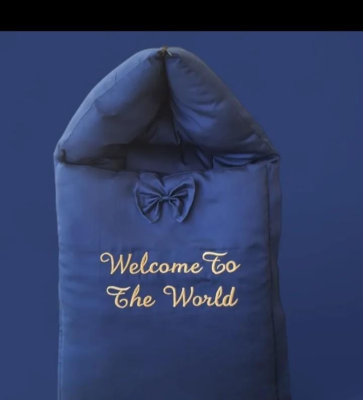 Luxury Newborn Baby Sleeping Bag & Wrapper