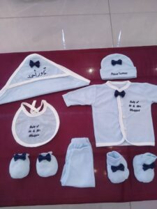 Personalized Baby Starter Kit – 8 Pieces