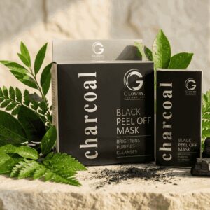 Black charcoal peel off mask